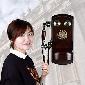 Generic002 Retro Wall-Mounted Rotary Landline Phone