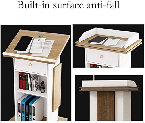 CAMBOS Lectern Podium Stand - Simple Modern Floor Lecture Table