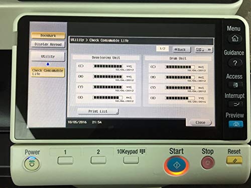 Konica Minolta Bizhub C224 Copier Printer Scanner Finisher Low 89k w/ 7k Color (Certified Refurbished)