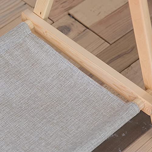 BinOxy Free Standing Wood Coat Rack Double Rod Hanging Clothes Rack - Heavy Duty (Size: L)