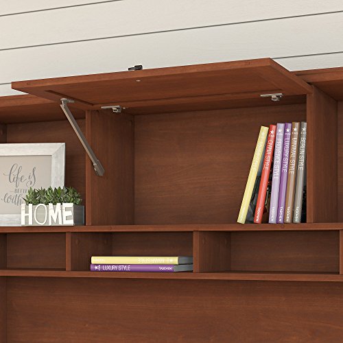 Bush Furniture Buena Vista 60W Hutch in Serene Cherry