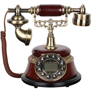 GagalU Retro Phone European Antique Resin Vintage Telephone