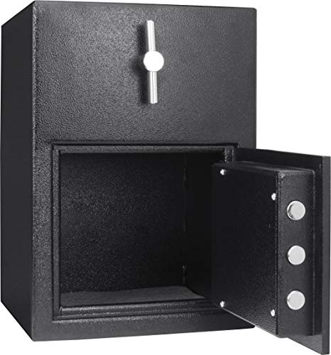 Barska AX13308 Rotary Hopper Digital Keypad Depository Drop Safe 1.15 Cubic Ft