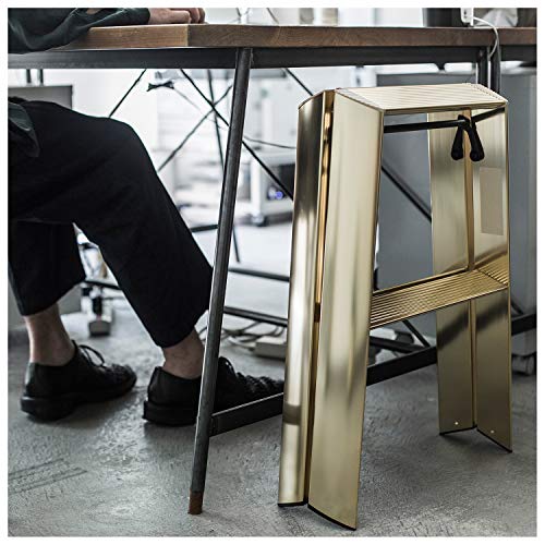 Hasegawa Lucano Step Stool Premium Edition 2 Step Gold