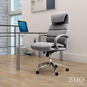 Zuo Lider Comfort Office Chair Gray