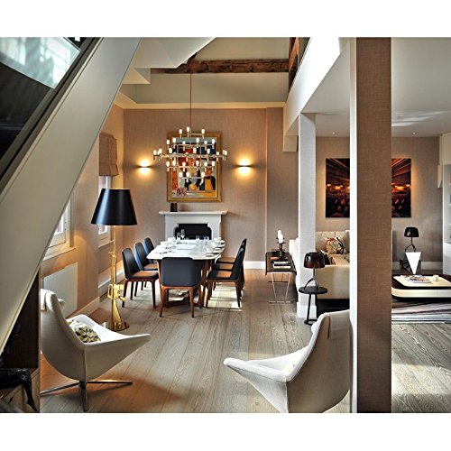 Flos Guns Lounge Gun Floor Lamp Halogen or LED Table Lamp 18K Gold F2955000 Design Philippe Starck 2005 Made in Italy
