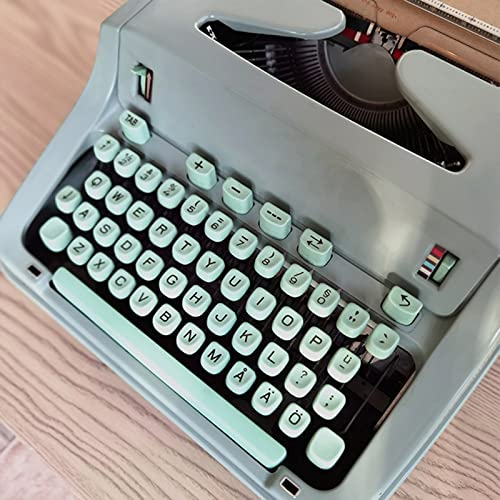 Amdsoc Antique Mechanical Typewriter with Ribbon - Rare Old-Fashioned Collectible Gift