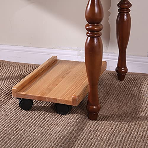 Computer Tower Stand Printer Table CPU Stand with Protection Side 4 Casters Under The Table - Color : B