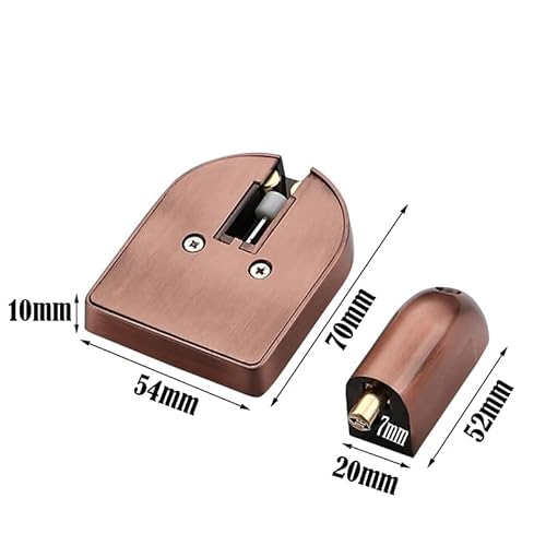 FANCUF Adjustable Door Holder Hydraulic Damper Buffer - Wall Protector Anti-Collision Door Stopper
