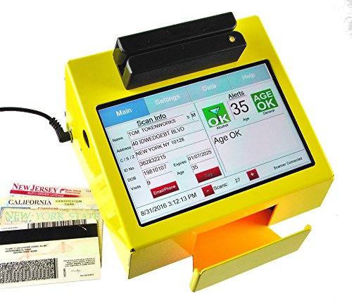 TokenWorks AgeVisor Touch ID Scanner