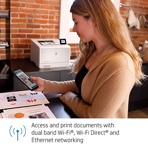 HP LaserJet Pro M454 M454dw Laser Printer - Color