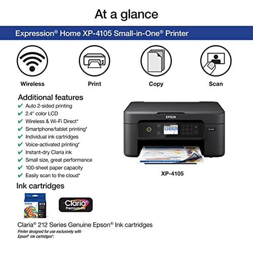 Epson Wireless All-in-One Color Inkjet Printer