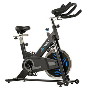 EFITMENT Indoor Cycle Bike, Magnetic Cycling Trainer Stationary Exercise Bike w/ 40 lb Chromed Flywheel, Belt Drive and LCD Monitor with Ipad/Tablet Holder- IC031