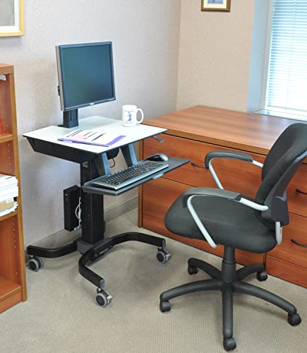 Ergotron WorkFit-C LD Single Monitor Mobile Standing Desk