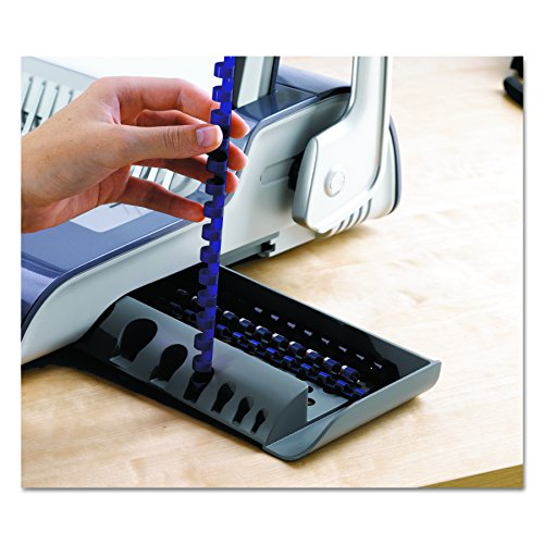 Fellowes 5216901 Quasar 500 Electric Comb Binding System, 16 7/8 x 15 3/8 x 5 1/8, Metallic Gray