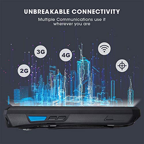 Android 8.1 Warehous Handheld Barcode Scanner MUNBYN Mobile Computer, 2D Honeywell Barcode Reader, 4.5’’ Corning Gorilla Glass, IPS Touch Screen, Numeric Keypad Support Wireless 4G 3G WiFi