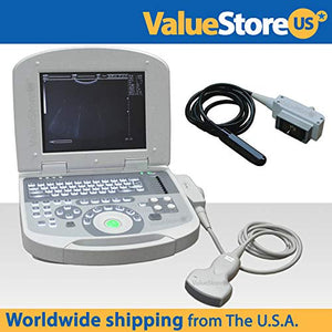 Portable Digital Ultrasound Scanner Veterinary US-96 with Multi-Frequency Convex & Rectal Probe.