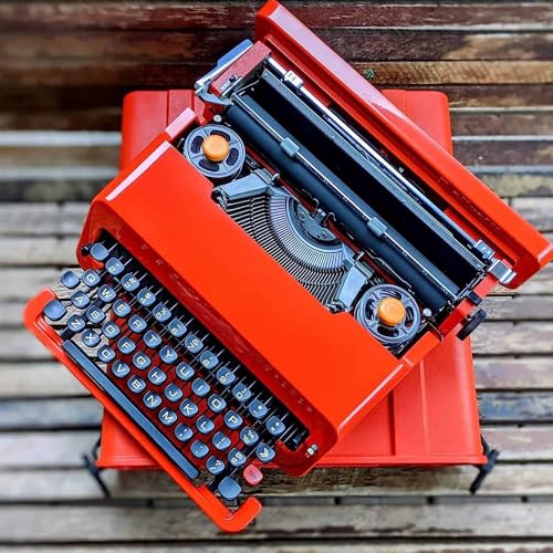 Quepiem Retro Manual Typewriter with Double Ribbon - Valentine Literary Gift