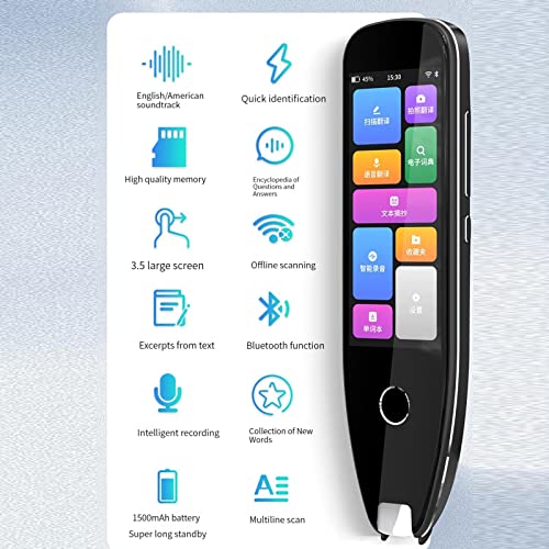 UsmAsk Portable Foreign Language Translator Device - Two Way Voice Interpreter