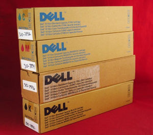 Dell Genuine 5110cn HIGH Capacity Toner CMYK Set 5110cn Printer