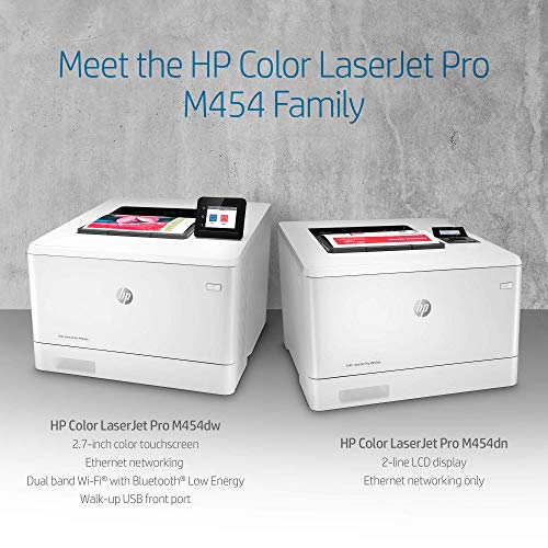 HP LaserJet Pro M454 M454dw Laser Printer - Color