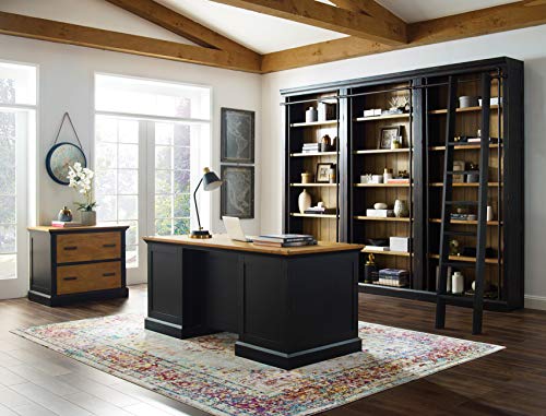 Martin Furniture IMTE4094 Fully Assembled Aged Ebony Toulouse Bookcase,