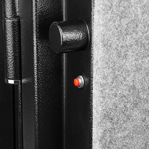 BARSKA AX13728 Fireproof Digital Keypad Vault Safe 4.39 Cu Ft with Adjustable Shelves & Carpeted Interior