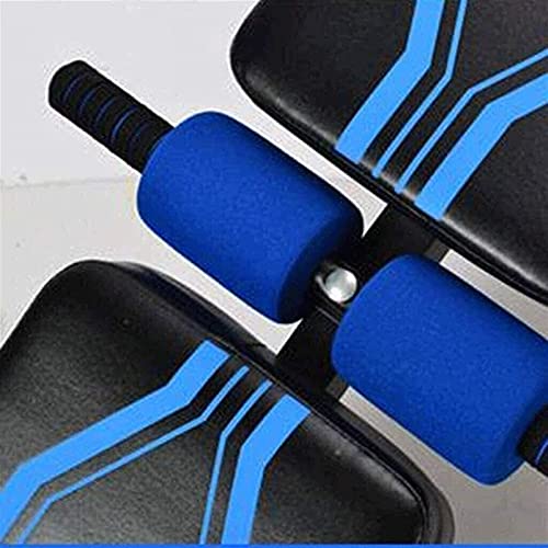 ZXNRTU Full Body Workout Sit Up Bench, Foldable Multi-Purpose Exercise Bench for Full Body Workout, Abdominal Training Equipment, Incline Decline Strength Training Bench for Home Gym