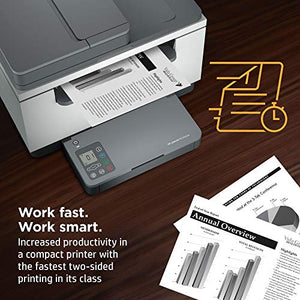 HP LaserJet MFP M234sdwe Wireless Black & White Printer with bonus 6 free months Instant Ink with HP+ (6GX01E)