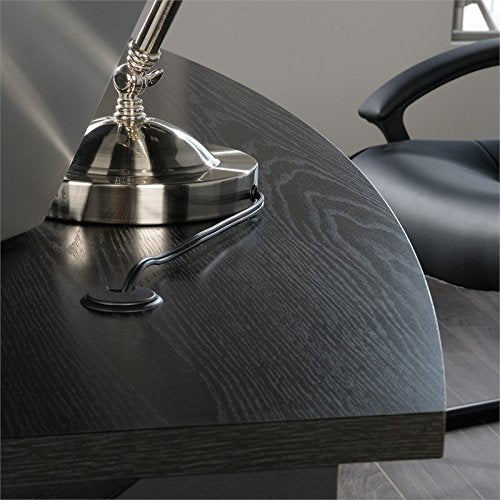 Sauder 419773 Via Executive Desk, Bourbon Oak Finish