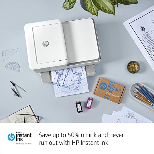 HP ENVY Pro 6455 Wireless All-in-One Printer, Mobile Print, Scan & Copy, Auto Document Feeder, Works with Alexa (5SE45A)