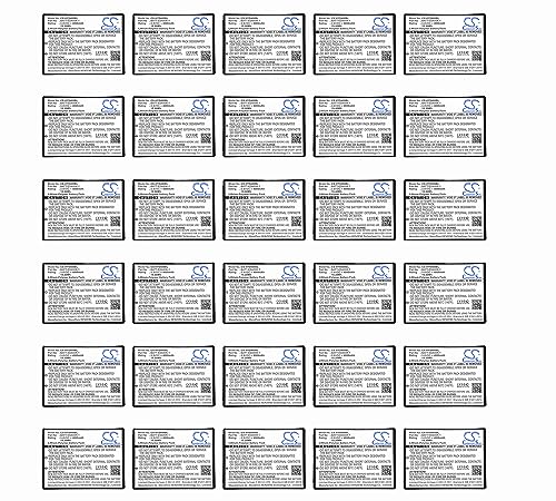 XSPLENDOR (30 Pack) XSP Battery for Honeywell EDA50, EDA50hc, Scanpal EDA40
