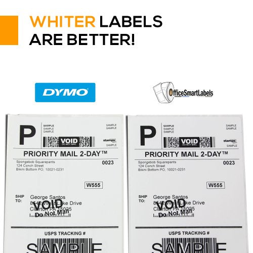 OfficeSmartLabels - 4" x 6" 4XL Internet Postage Shipping Labels, Compatible with 1744907 (40 Rolls - 220 Labels Per Roll)