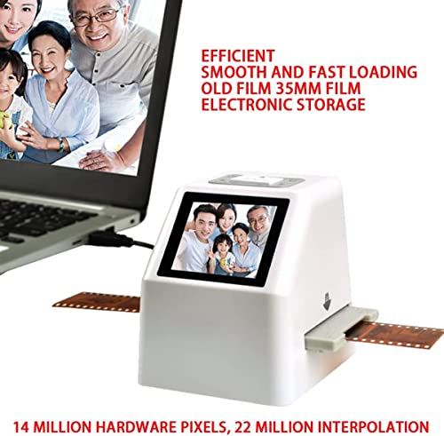 PRABOS 22MP High Resolution Film & Slide Scanner with 3.5” LCD Screen