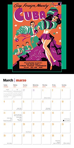 Cuba Calling 2018 Calendar: Vintage Travel Posters