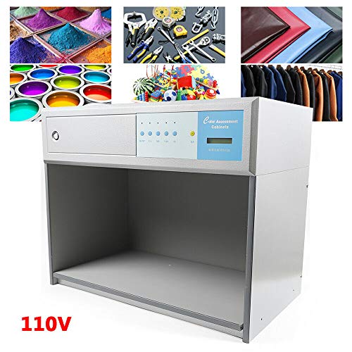 TFCFL Color Matching Cabinet 4 Light Sources Commercial Textile Assessment Fabric Color Tool