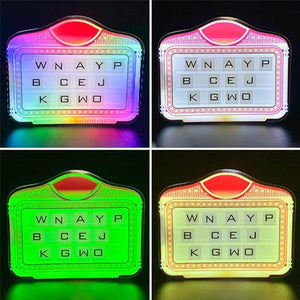 Generic LED Club Bottle Presenter with Color Letter Billboard, Hand-Held Luminous Design - Perfect for Club Party Bar VIP Service