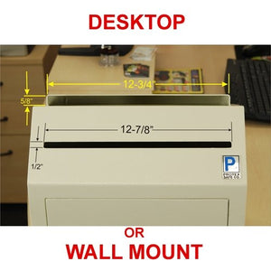 Protex Inter-Office Desktop/Wall-Mount Locking, Payment Drop Box (SDL-500)