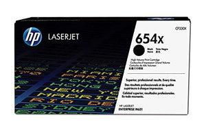 HP 654X (CF330X) Black High Yield Toner Cartridge for HP Color LaserJet Enterprise M651
