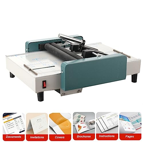 ECUTEE A3 Folding Binding Machine - Manual Paper Booklet Folder