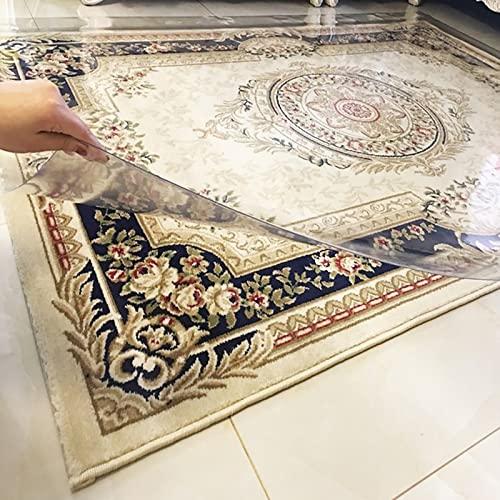 JYDQM Clear Vinyl Floor Runner Protector 1.5x7m