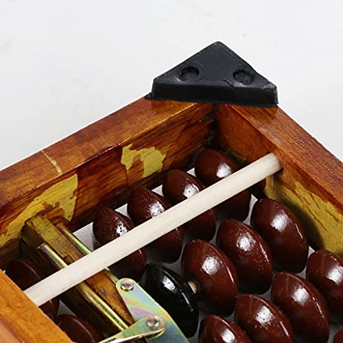 BFTGS Portable Chinese 13 Digits Column Abacus Arithmetic Calculating Counting Math Learning Tool School Office Use
