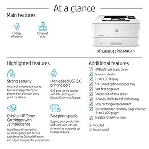 HP Laserjet Pro M404dw (W1A56A) (Renewed)