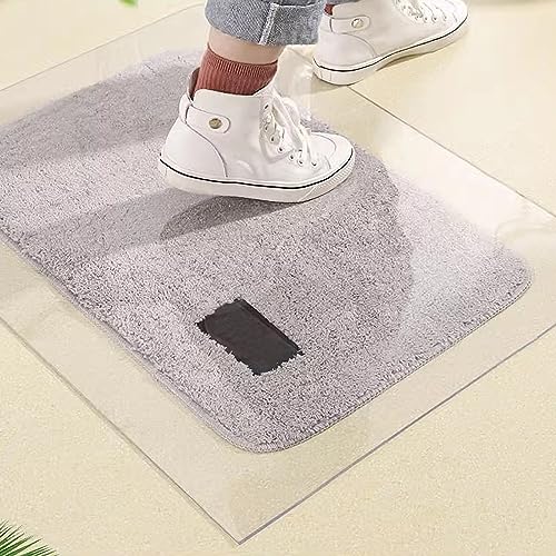 LOBUNS Floor Protector PVC Transparent 2mm Thick Area Rugs Clear Vinyl Plastic