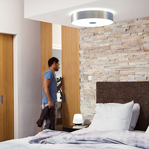 Philips Hue White Ambiance Fair Dimmable LED Smart Flushmount (Works with Alexa  Apple HomeKit, and Google Assistant)