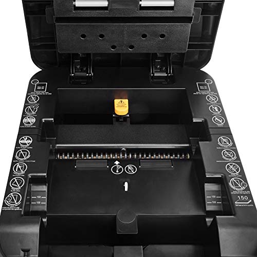 Amazon Basics Autofeed Micro Cut Paper Shredder, Black