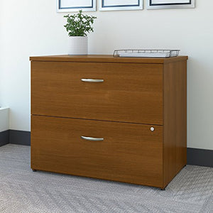 Bush Business Furniture Series C Collection 36W 2Dwr Lateral File in Warm Oak