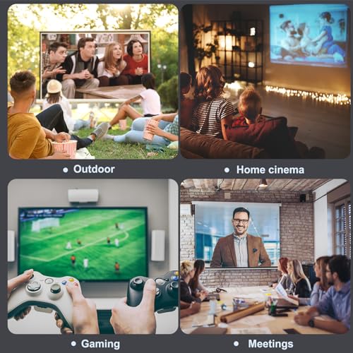 Topben Native 1080P Projector 21000LM WiFi 6 Bluetooth 5.2