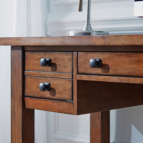 Tahoe Aged Maple Executive Writing Desk by Home Styles