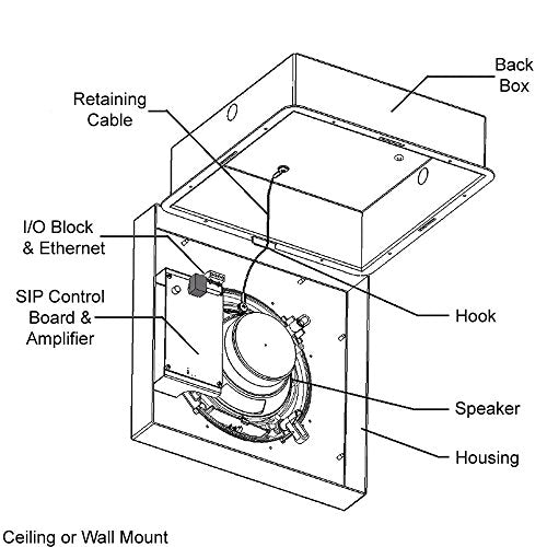 Algo 8189 PoE SIP Speaker for Paging, Notification & Music
